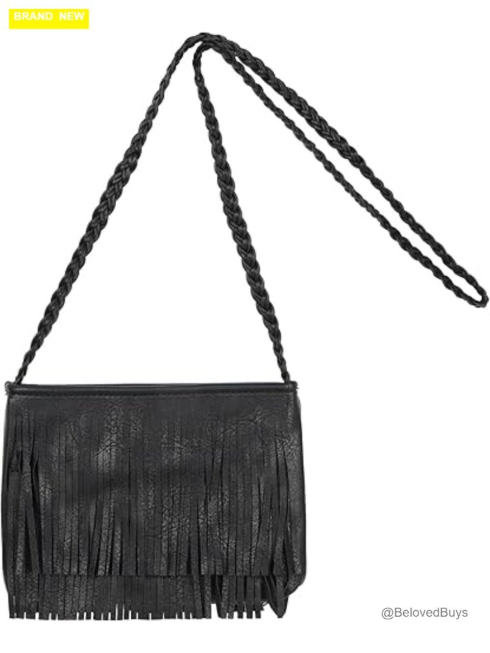 Leather Fringe Messenger Bag Hobo Crossbody Tassel Shoulder Bag
